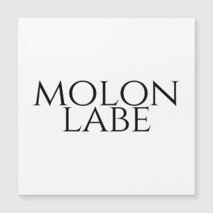 Carte Magnétique Molon Labe