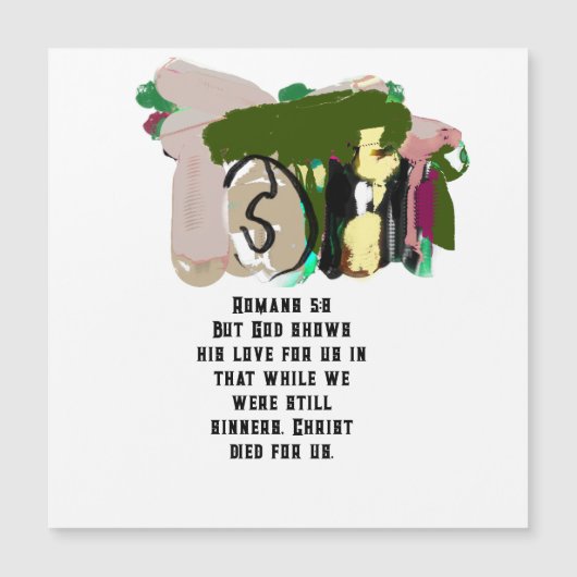 Carte Magnétique Mon ami (Devant)