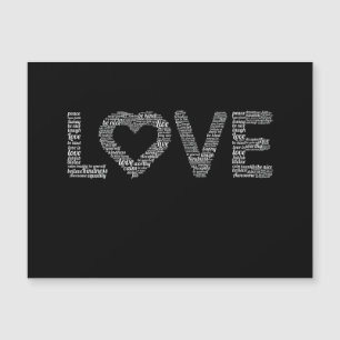 Carte Magnétique Mon amour