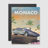 Carte Magnétique Monaco (Devant / Derrière)