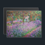Carte Magnétique Monet - Jardin de l'artiste à Giverny Magnetic Car<br><div class="desc">Jardin de l'artiste à Giverny / Le Jardin de l'artiste a Giverny - Claude Monet,  1900</div>