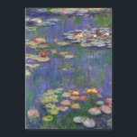 Carte Magnétique Monet Water Lilies Chef-d'oeuvre Peinture<br><div class="desc">Monet Water Lilies - Ce tableau Monet classique a été peint par Claude Monet en 1916. Il fait partie de sa célèbre collection de nénuphars où il peint dans son jardin à Giverney,  France. Un tableau de chef-d'oeuvre.</div>