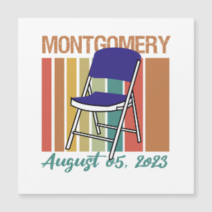 Carte Magnétique Montgomery Brawl Folding Chair 5 août 2023
