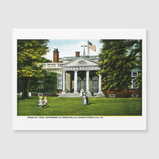 Carte Magnétique Monticello, Charlottesville, Virginia