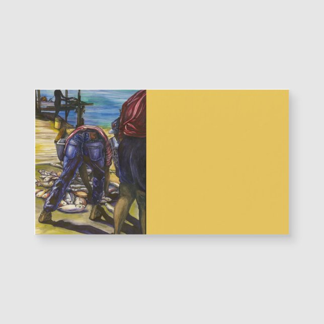 Carte Magnétique Morning's Catch, Harbour Island, Bahamas (Devant)