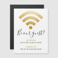 Mot de passe Wifi et réseau personnalisé