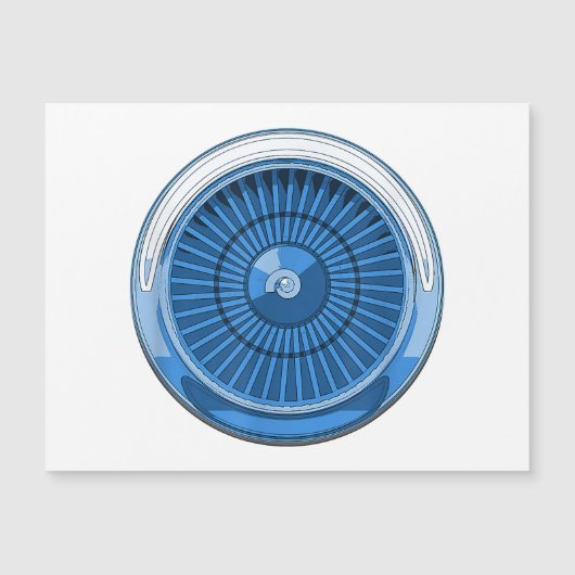 Carte Magnétique Moteur à réaction (Devant)