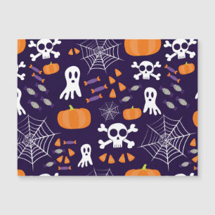 Carte Magnétique Motif amusant d'Halloween