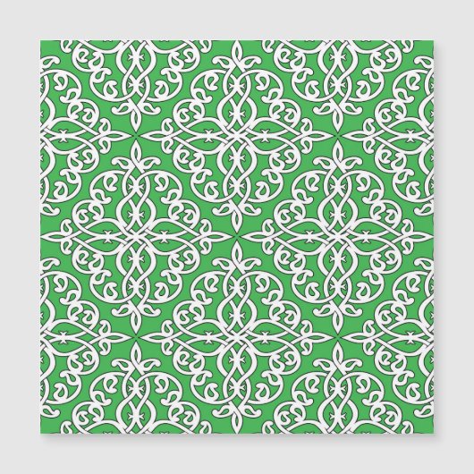 Carte Magnétique Motif décoratif, design ethnique homogène. (Devant)