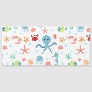Carte Magnétique motif Sea World