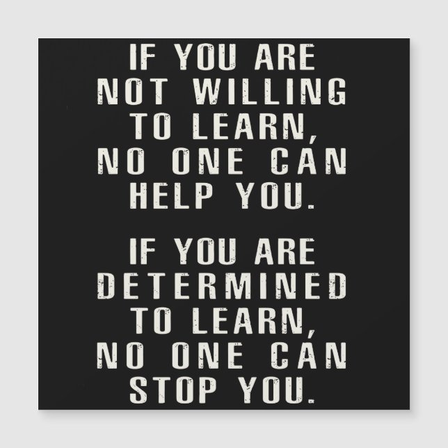 Carte Magnétique Motivationnel, Citations Positives, Déclarations P (Devant)