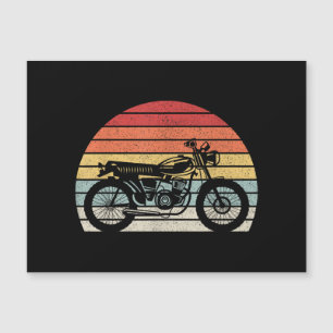 Carte Magnétique Motorcycle vintage