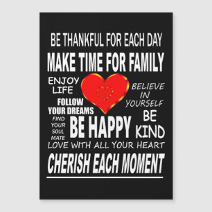 Carte Magnétique Mots Inspirants À Vivre Par