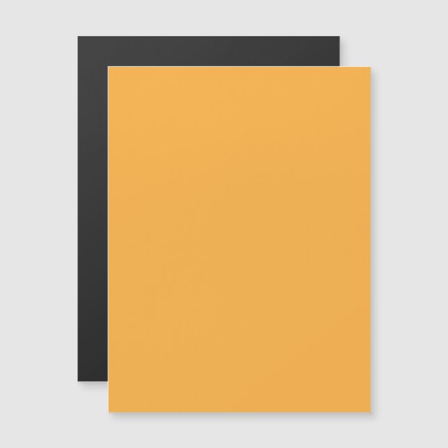 Carte Magnétique Muted Orange Background Texture for Web and Print (Devant / Derrière)