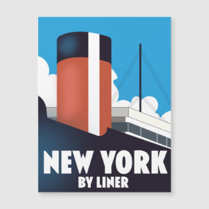 Carte Magnétique New York par liner