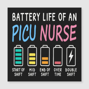 Carte Magnétique Niveau de batterie d'un graphique d'humour d'infir