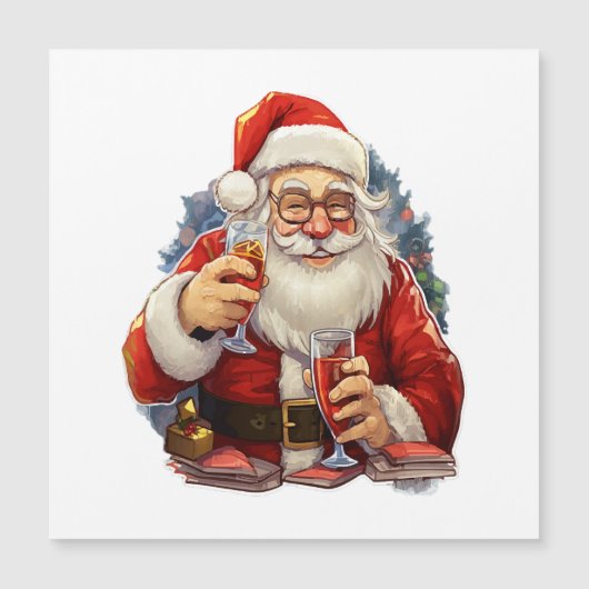 Carte Magnétique Noël (Devant)