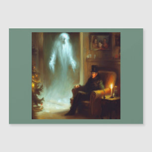 Carte Magnétique Noël Carol Fantôme de Noël Passé