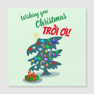 Carte Magnétique Noël vietnamien