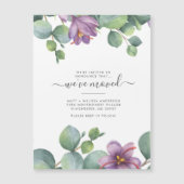 Carte Magnétique Nous avons déplacé Eucalyptus Green Nouvelle adres (Devant)