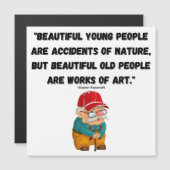 Carte Magnétique OEuvres d'art (Devant / Derrière)