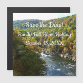 Carte Magnétique Ohiopyle River à l'automne II Pennsylvanie Automne (Devant / Derrière)