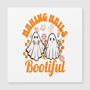 Carte Magnétique Ongles de Halloween magnifiques