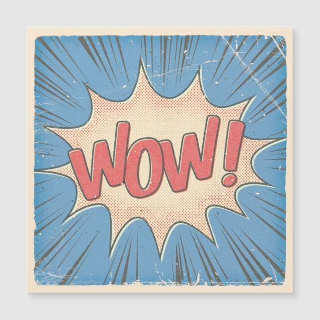 Carte Magnétique Ouah ! (Devant)