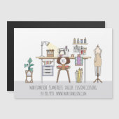 Carte Magnétique Outils De Maîtrise Du Commerce Magnétique (Devant / Derrière)