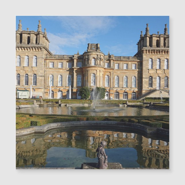 Carte Magnétique Palais de Blenheim (Devant)