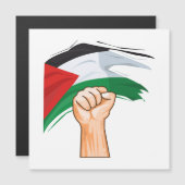 Carte Magnétique Palestine (Devant / Derrière)