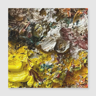 Carte Magnétique Palette de l'artiste #1