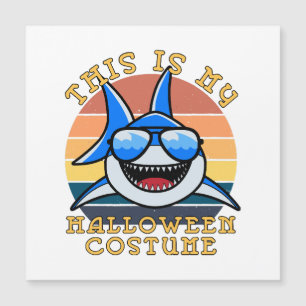 Carte Magnétique Papa Requin Soleil Couchant Drôle Épouvantable
