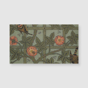 Carte Magnétique Papier peint à motif treillis de William Morris