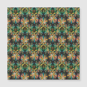 Carte Magnétique Papier peint Ornate Flower Luxury