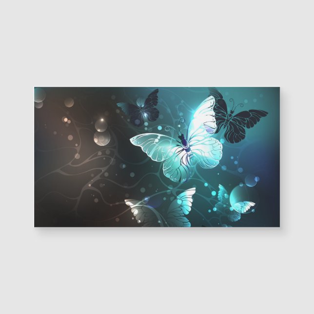 Carte Magnétique Papillons de nuit (Devant)