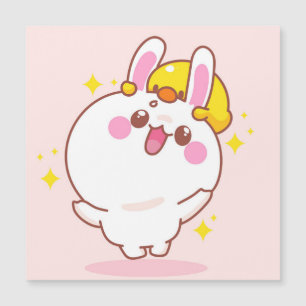 Carte Magnétique Pâques de Kawaii