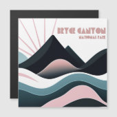 Carte Magnétique Parc national du Canyon Bryce Colour Hills (Devant / Derrière)