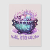 Carte Magnétique Pastel Potion Cauldron (Devant)