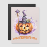 Patch Citrouille enchanté - Joli Jack-o’-Lantern