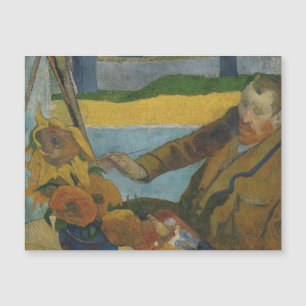 Carte Magnétique Paul Gauguin Vincent van Gogh peinture tournesols