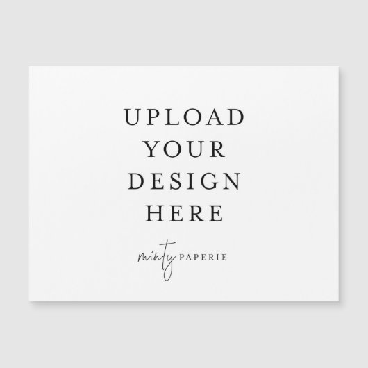 Carte magnétique Paysage 4,25 po x 5,6 po (Devant)