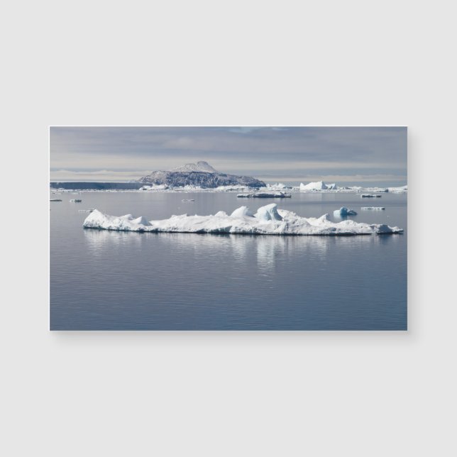 Carte Magnétique Paysage antarctique (Devant)