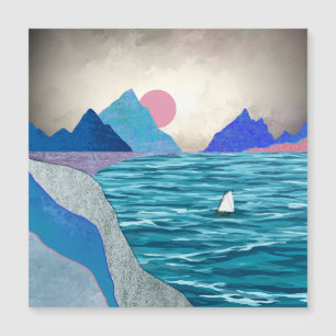 Carte Magnétique Paysage de Sailboat Cove