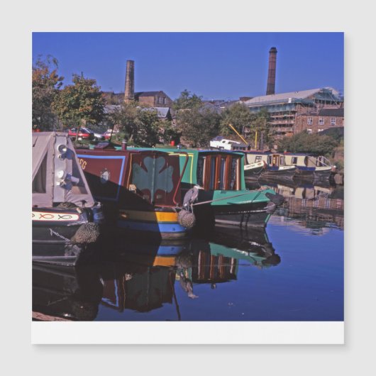 Carte Magnétique Peak Forest Canal Derbyshire Angleterre (Devant)