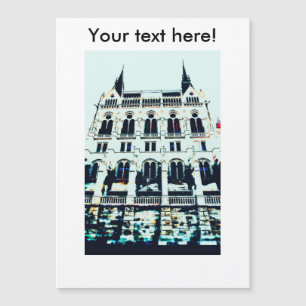 Carte Magnétique Peinture hongroise du Parlement