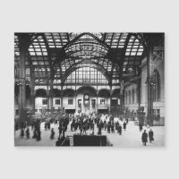 Penn Station New York City Vintage Railroad NYC