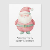 Carte Magnétique Père Noël de Noël (Devant)