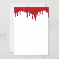 Carte magnétique personnalisée goutte rouge tomate