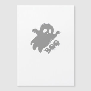 Carte Magnétique Petit Boo Esthétique Simple